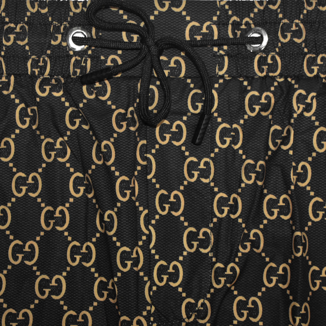 Gucci GG Canvas Black Premium Shorts-3