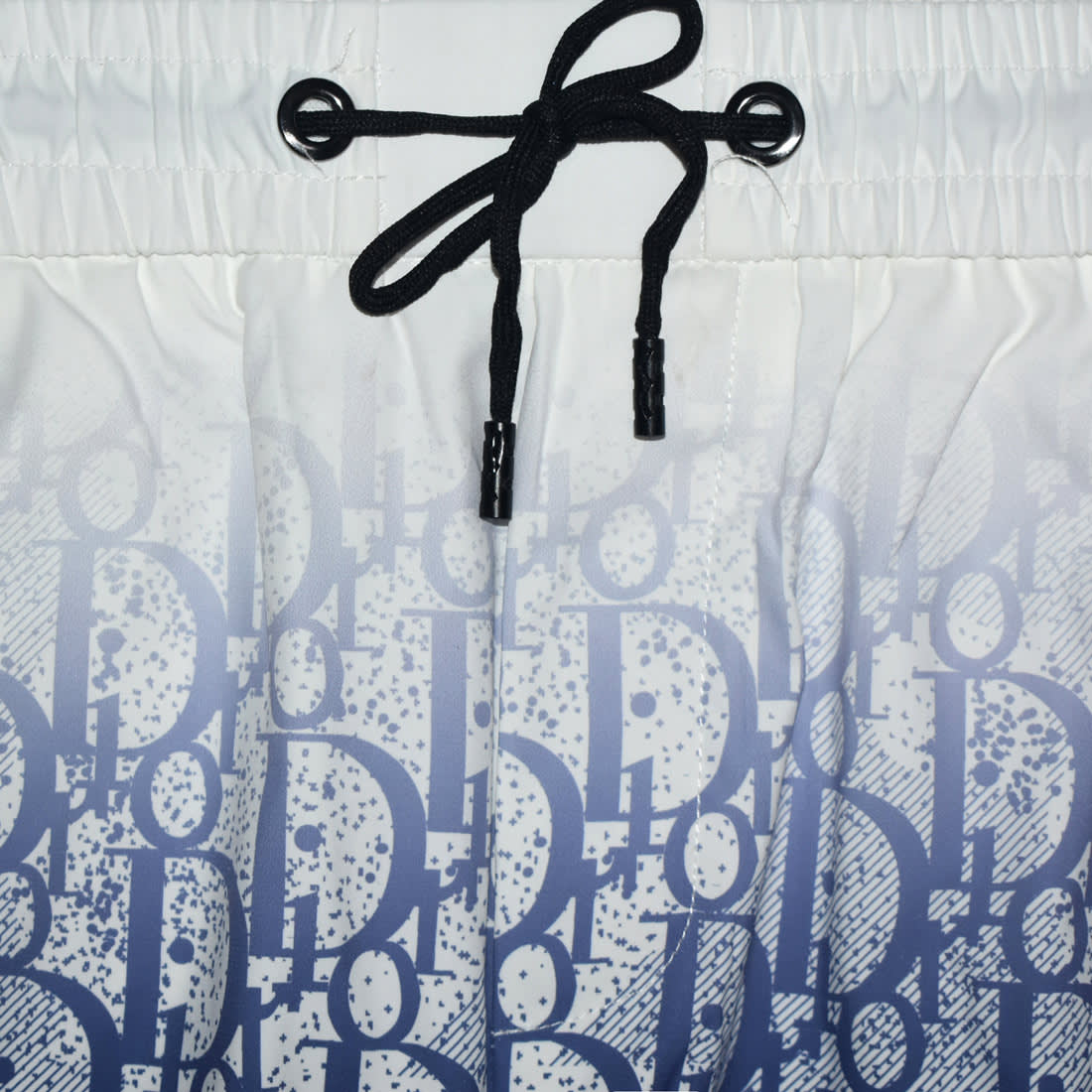 Dior White & Blue Premium Quality Men's Shorts-3