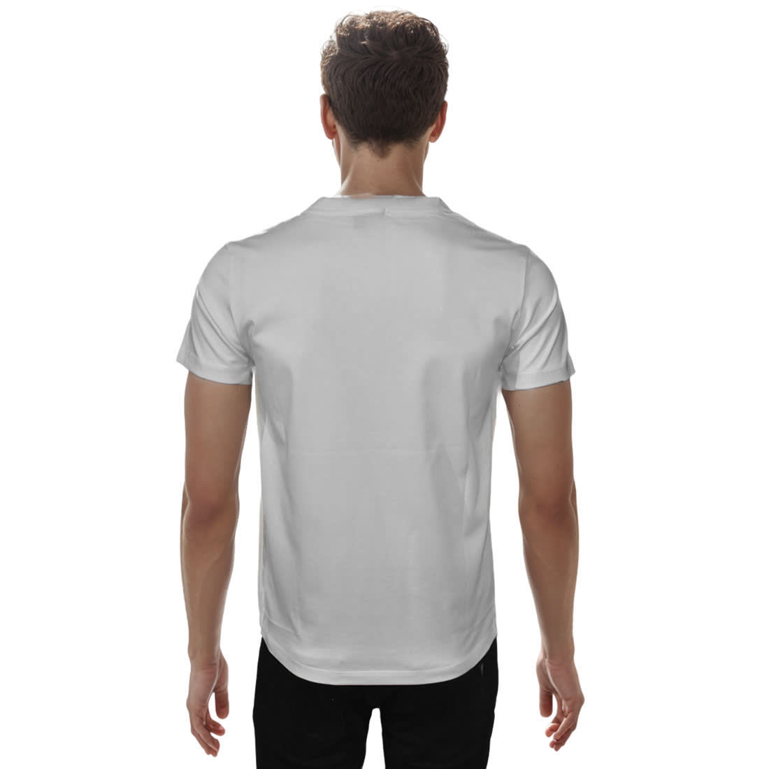 Burberry logo-patch White Premium T-shirt-1