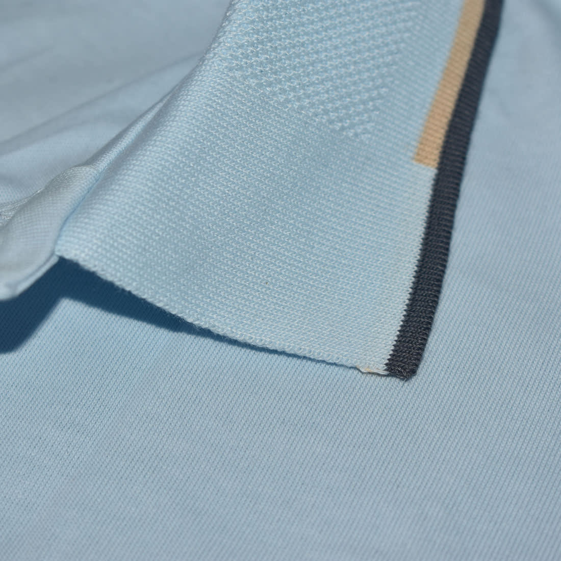 Emporio Armani logo Print Blue Premium T-shirt-4