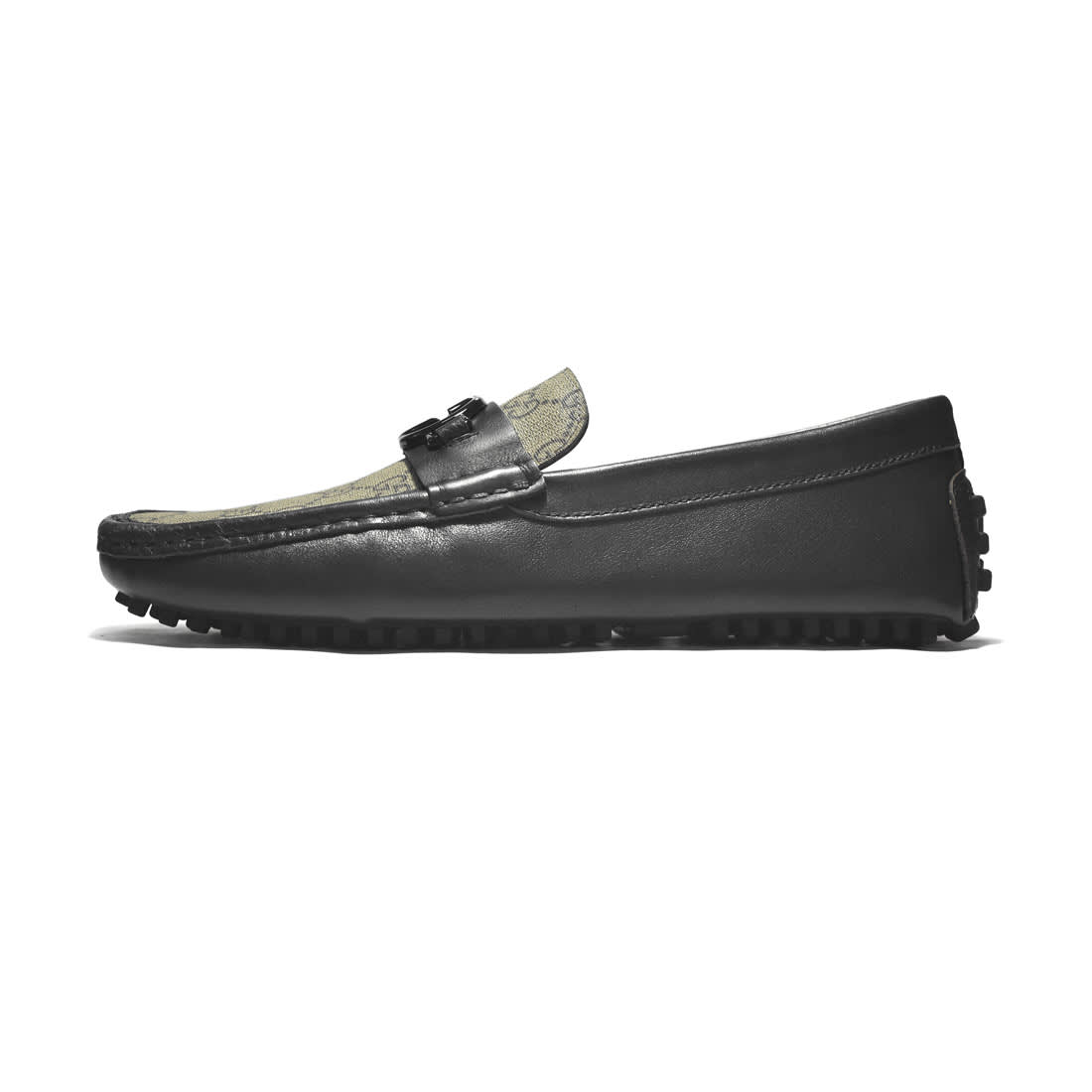 Gucci Black & Coffee Premium Quality Loafers-1