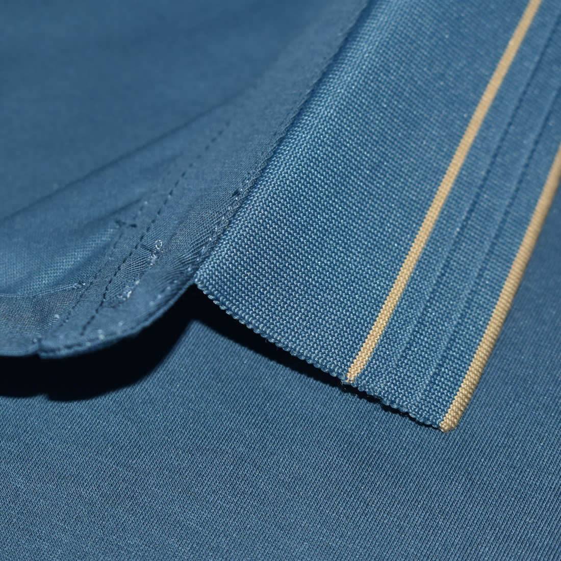 Burberry Blue Premium Luxury Polo T-shirt-4