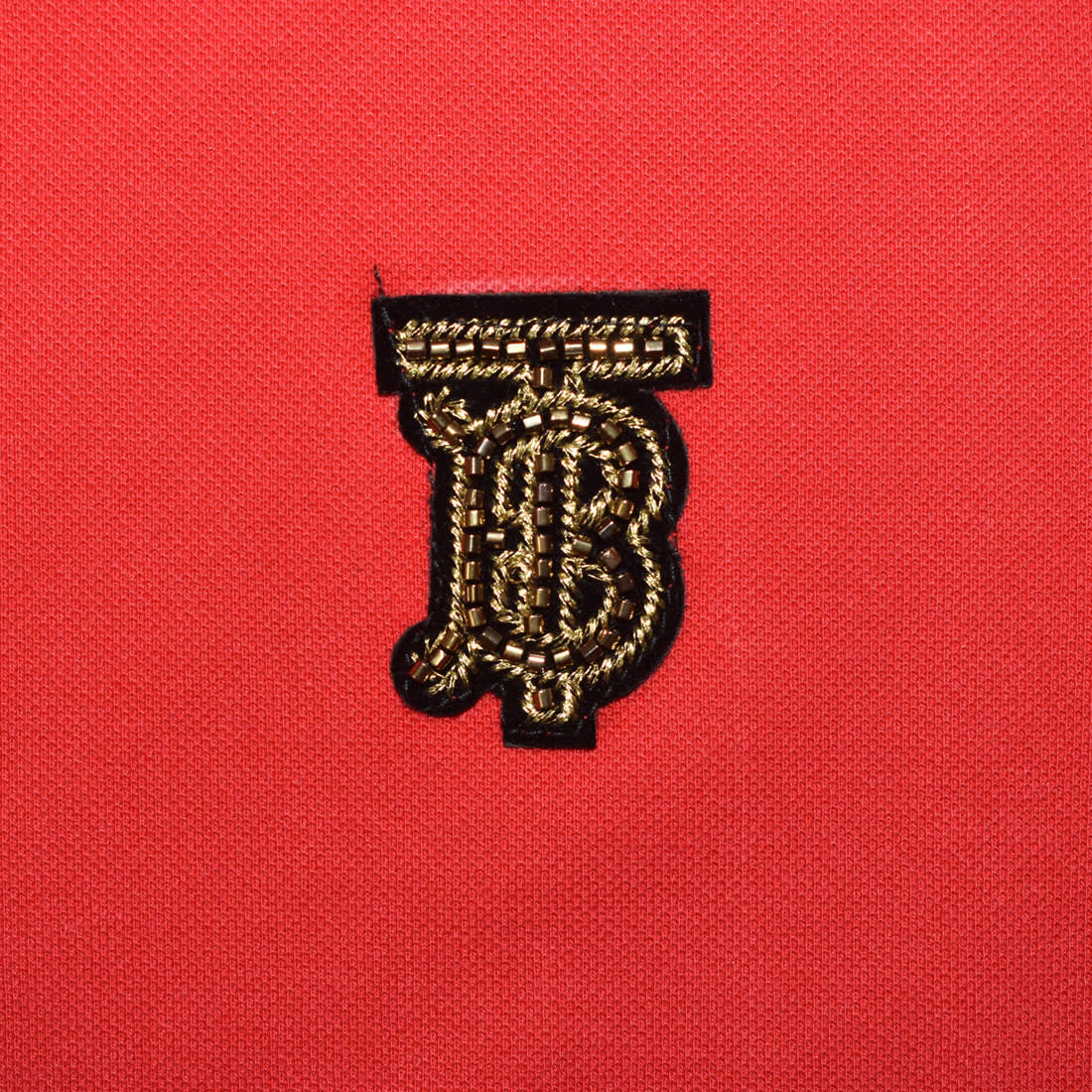 Burberry Red Premium Quality Polo Tees-3