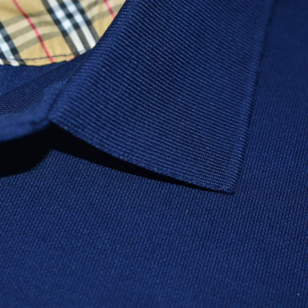 Burberry Embroidered logo Blue Premium Luxury T-shirt-4