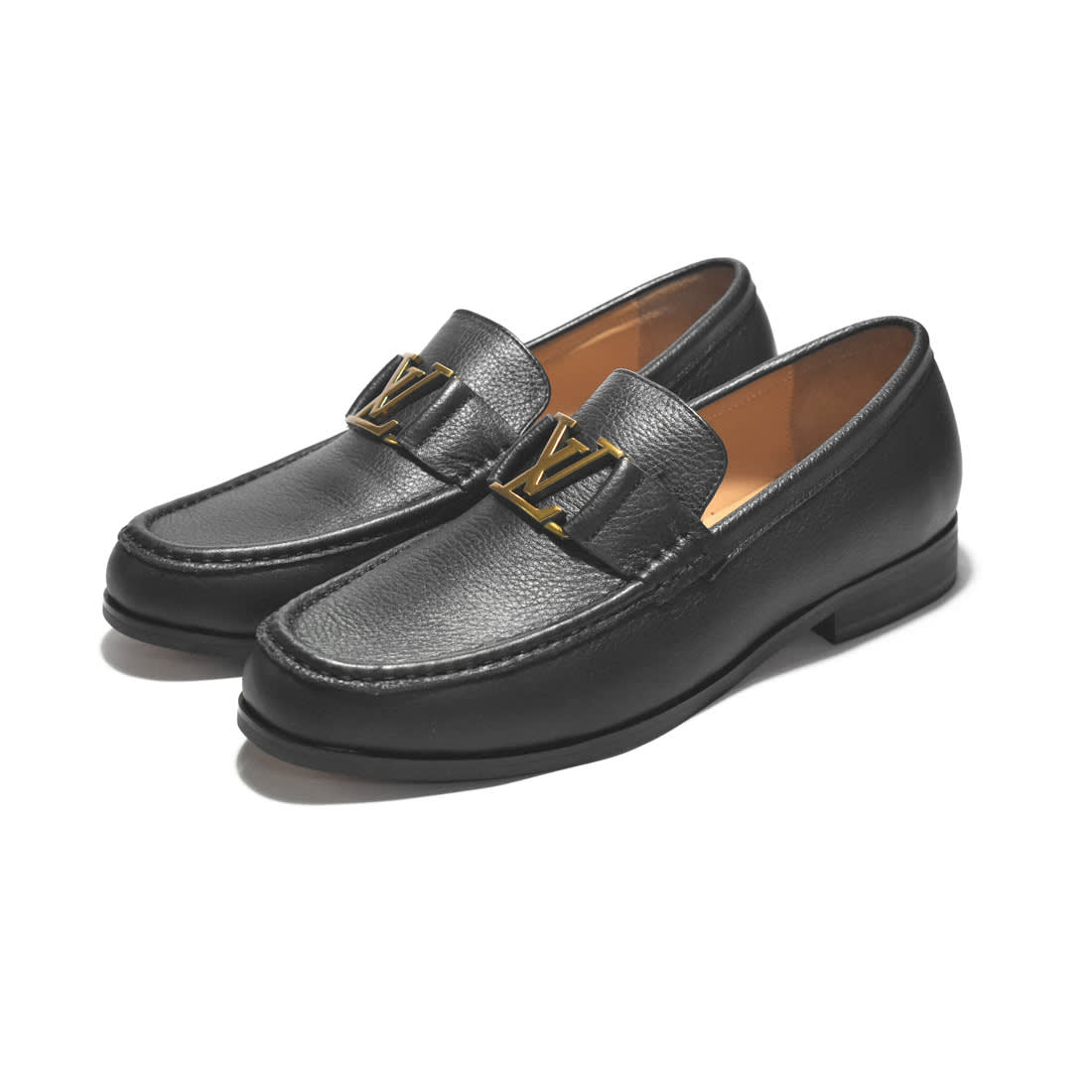 Louis Vuitton Black Premium Quality Loafers-0