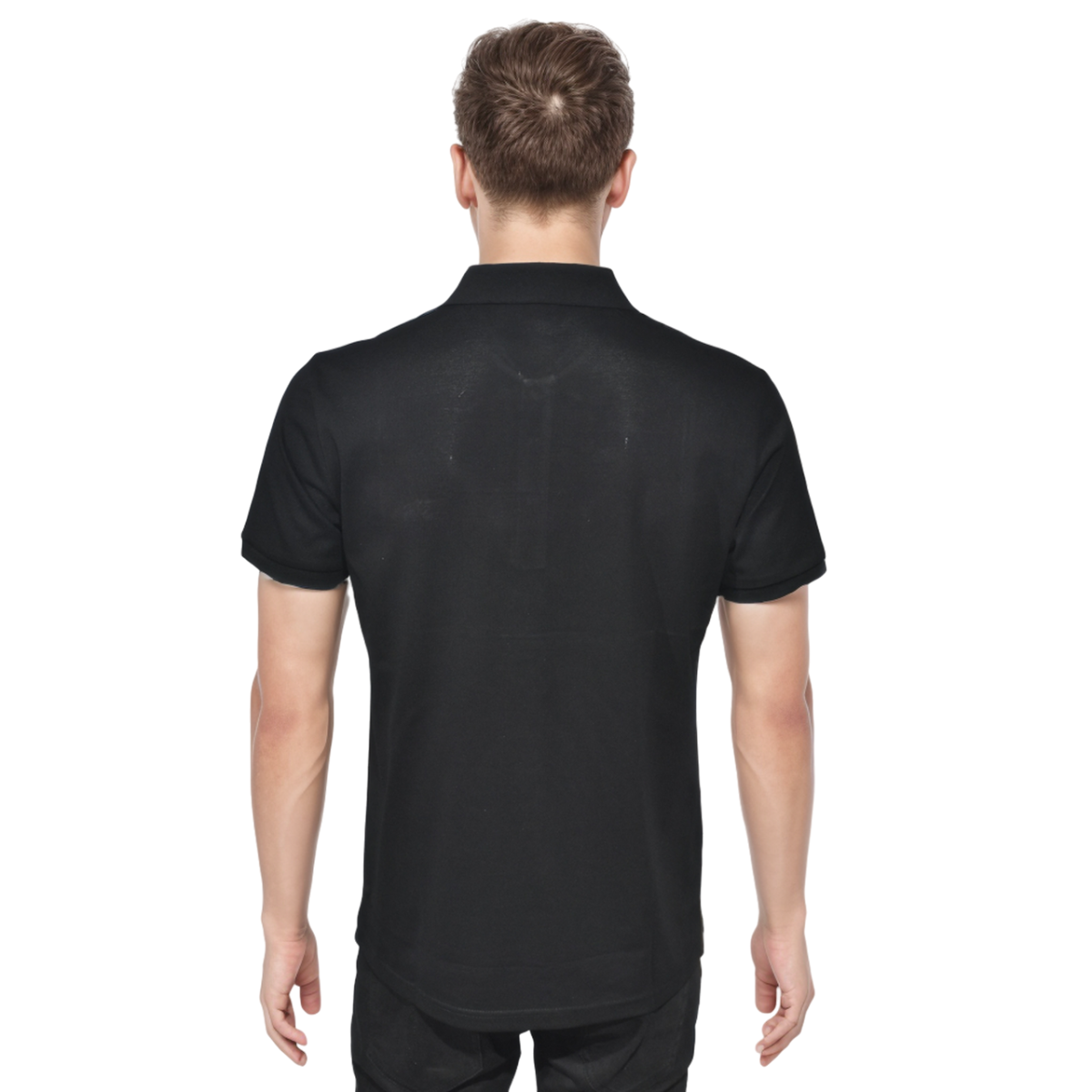 Burberry Black Premium Quality Half Sleeve T-shirt-1