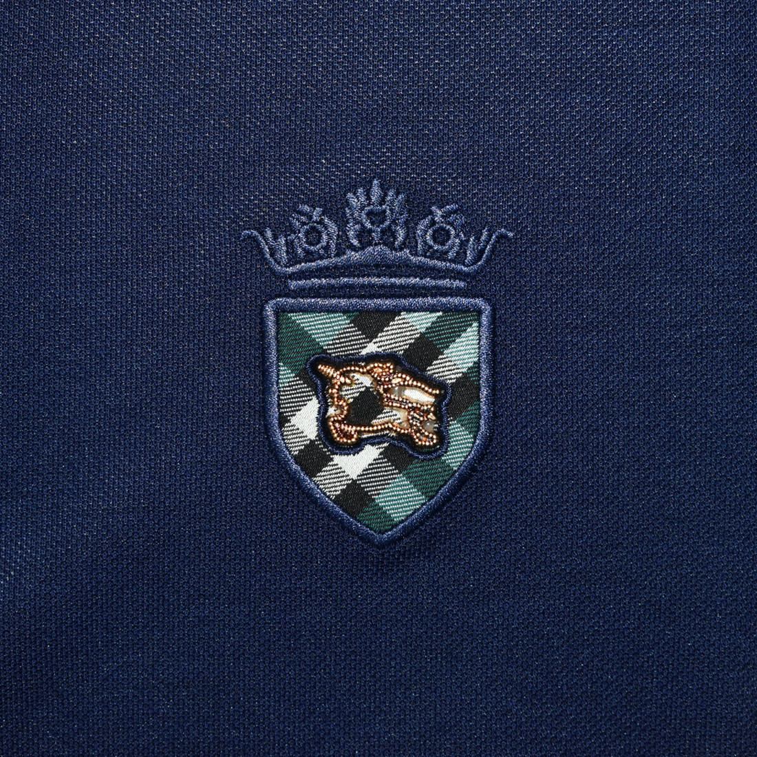 Burberry Blue Premium Luxury Polo T-shirt-3