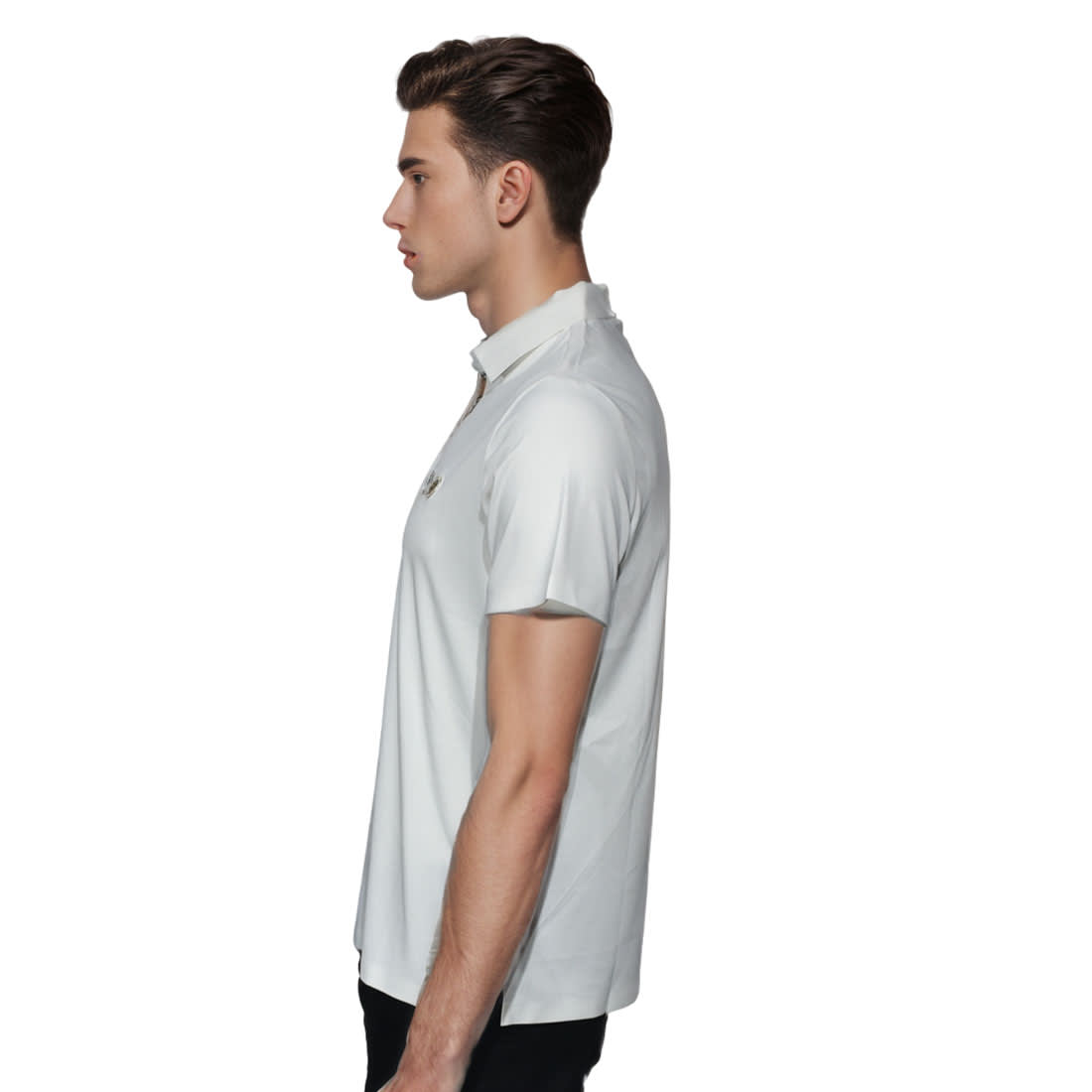 Burberry Embossed logo White Premium T-shirt-2