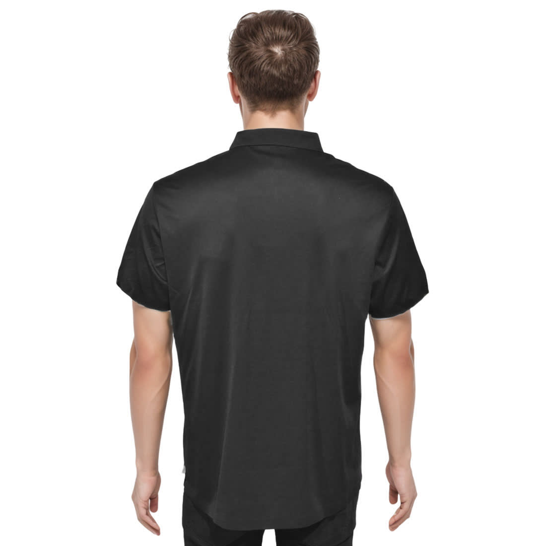 Burberry Embossed logo Black Premium T-shirt-1