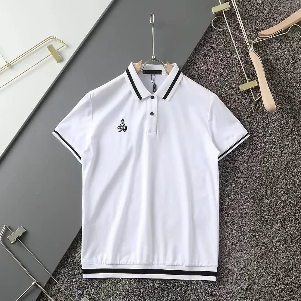 Prada White Premium Quality T-shirt-0