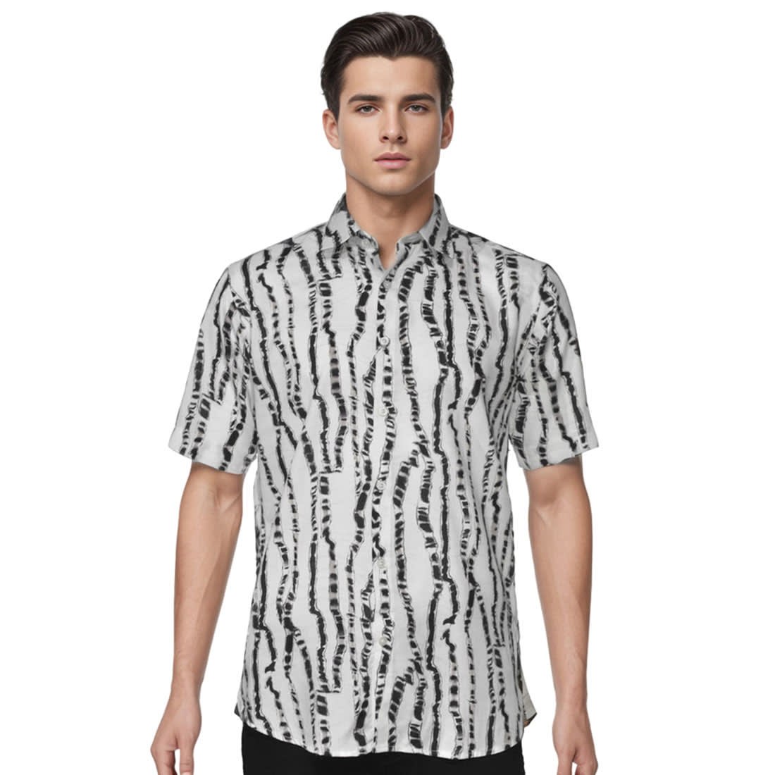 Gucci Black & White Premium Quality Shirt-0