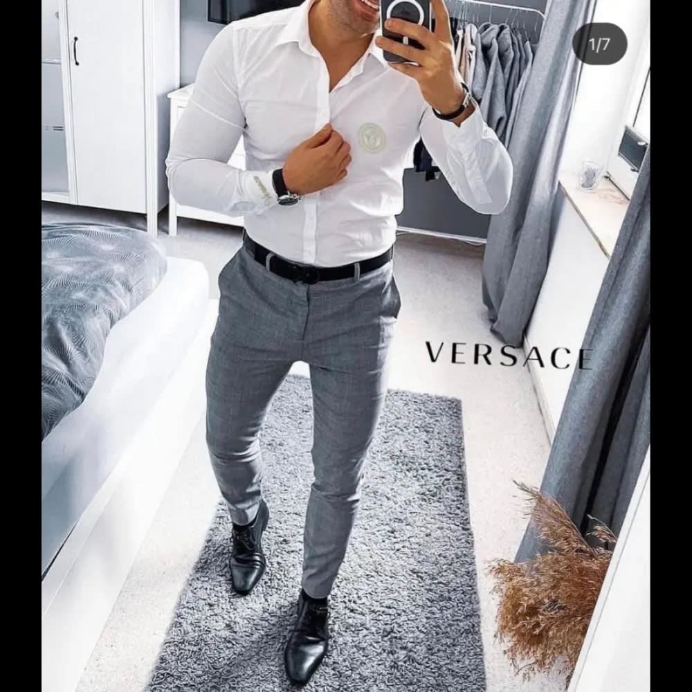 Versace White Premium Quality Shirt-0