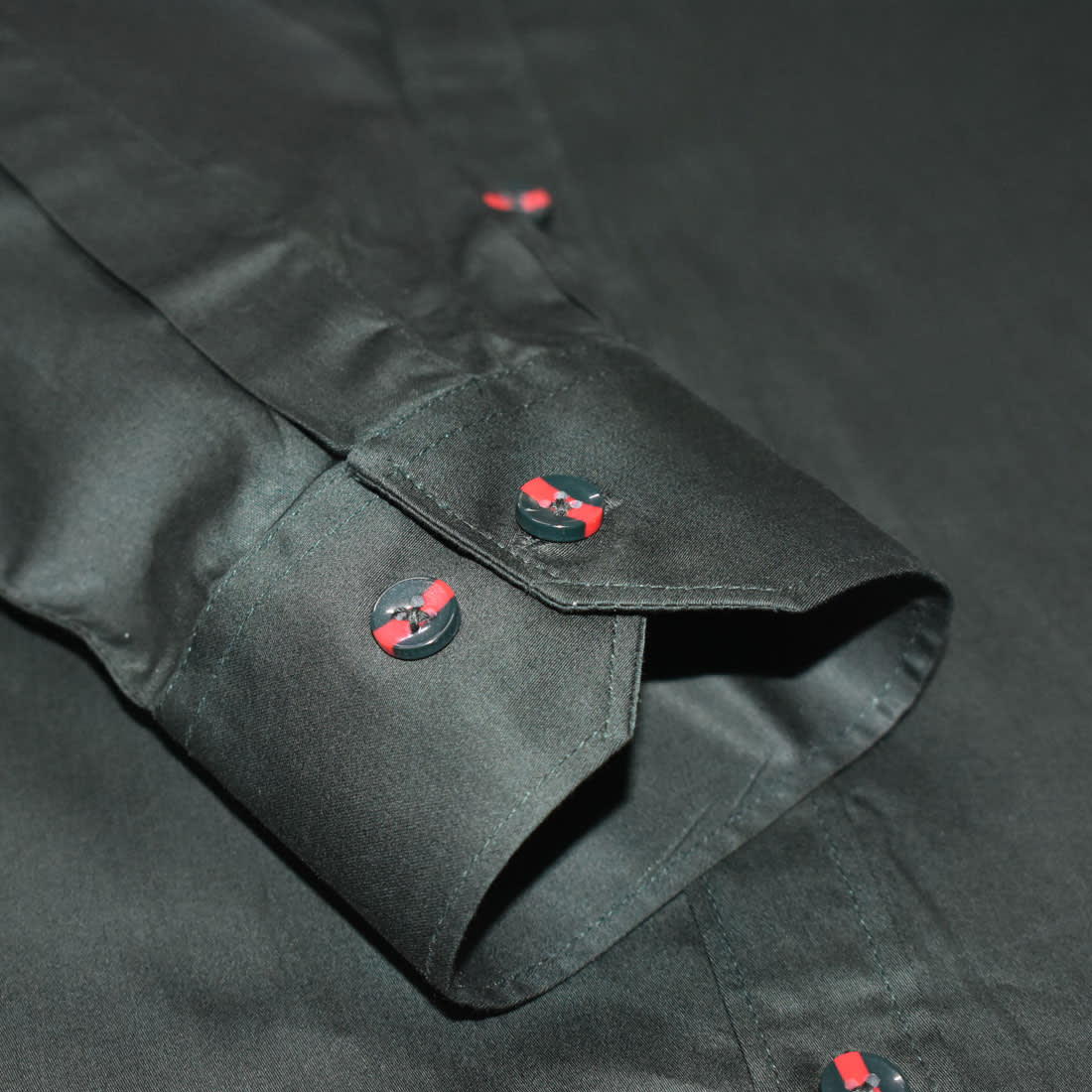 Gucci Embroidered logo Green Premium Luxury Shirt-5