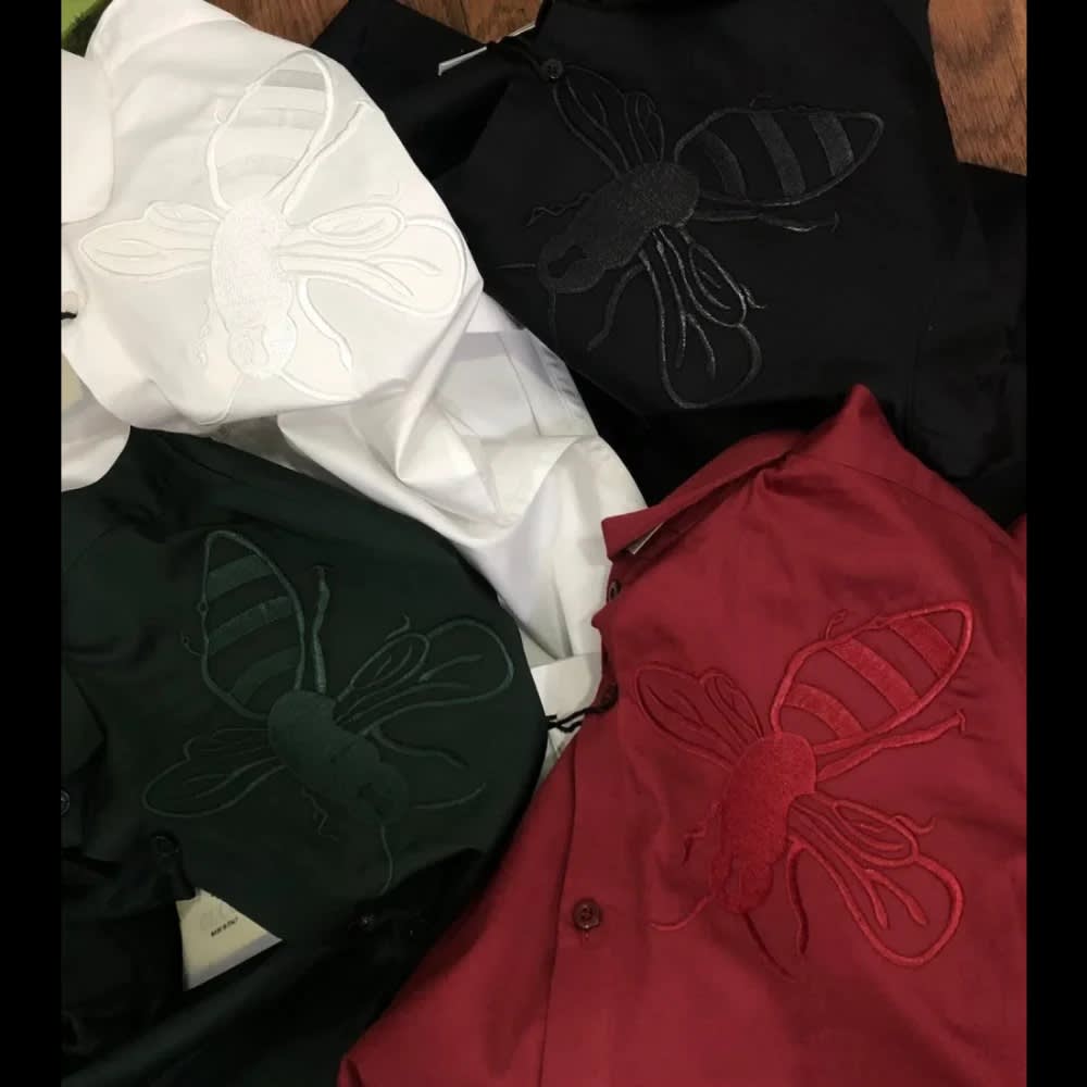 Gucci White Premium Quality Shirt-1