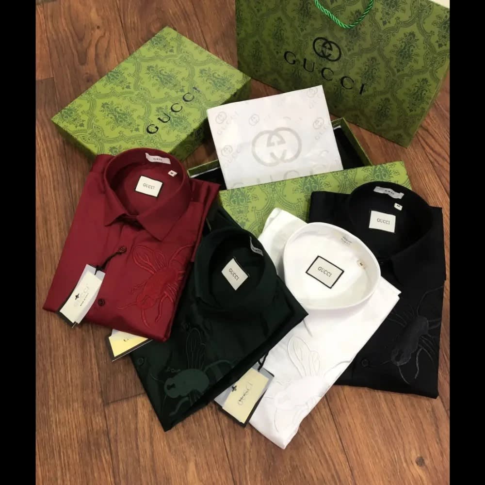 Gucci White Premium Quality Shirt-2