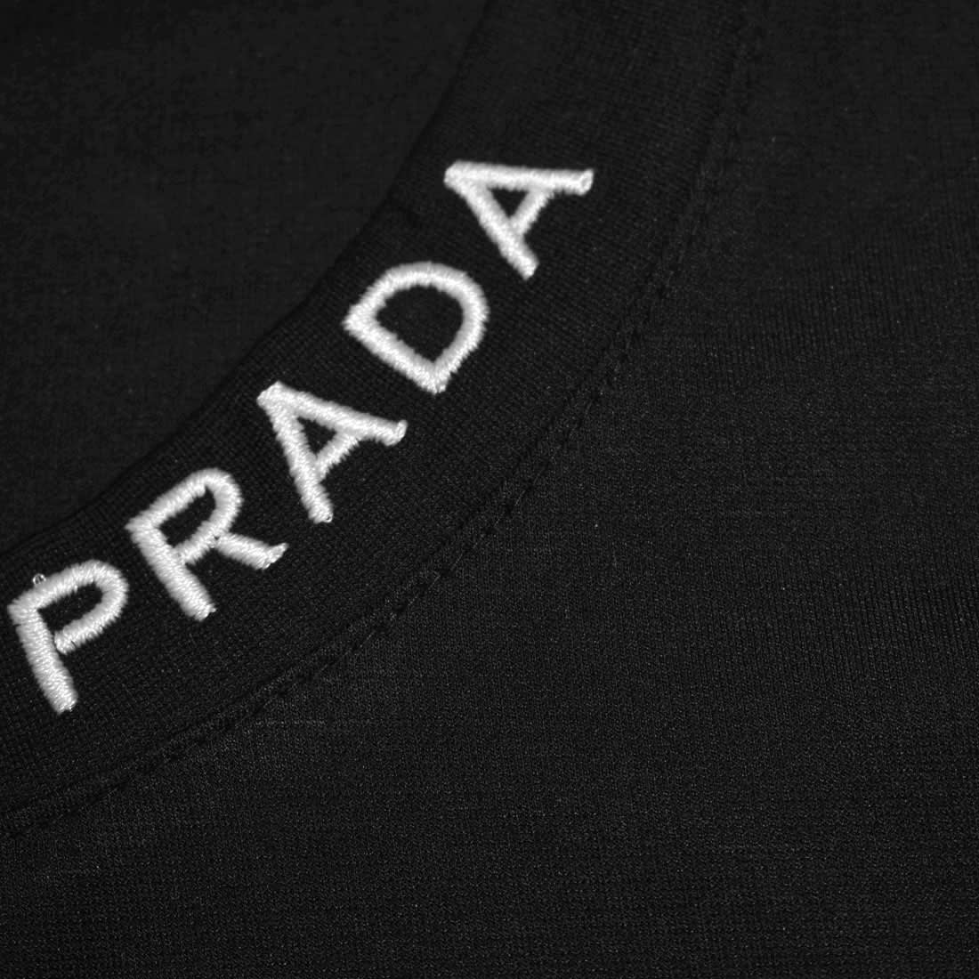 Prada Black Premium Quality Co-Ord Set-5