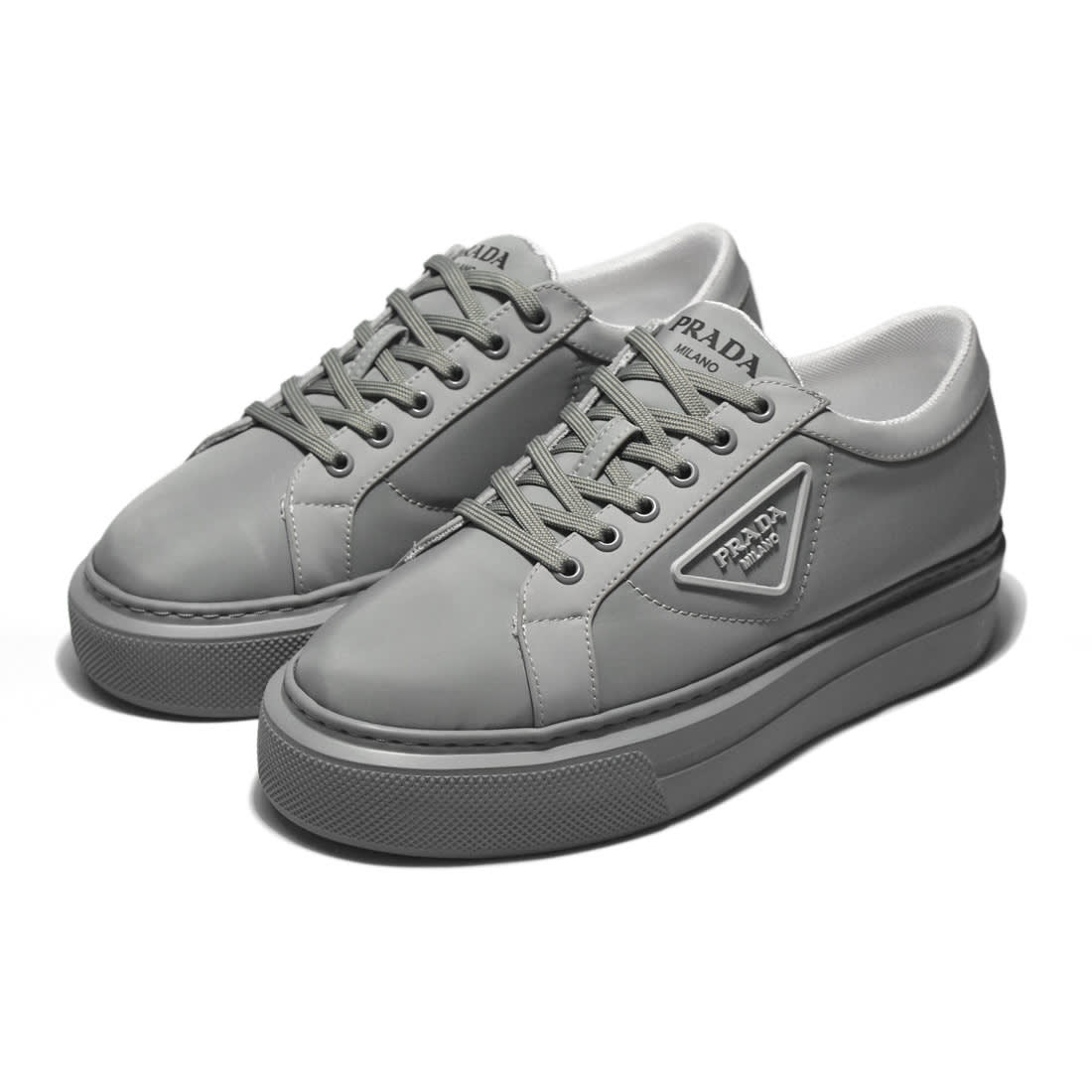 Prada Grey Premium Luxury Sneakers-2