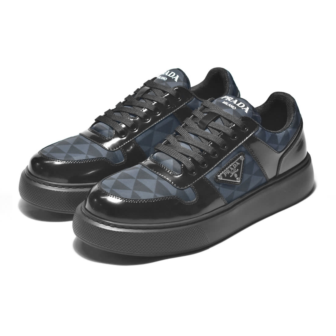 Prada Re-Nylon Black Premium Luxury Sneakers-2