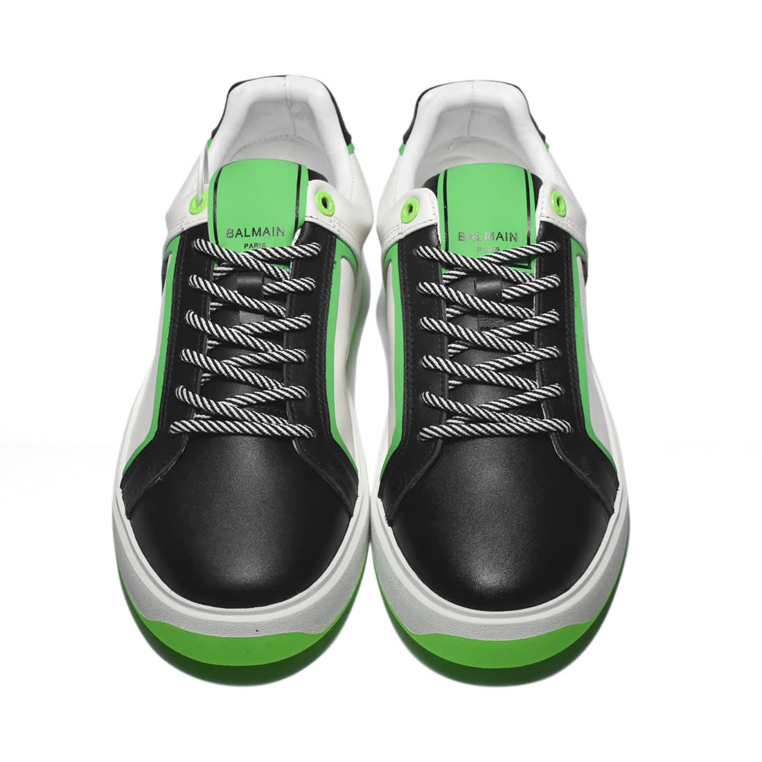 Balmain Black & White B-Court Premium Sneakers-3