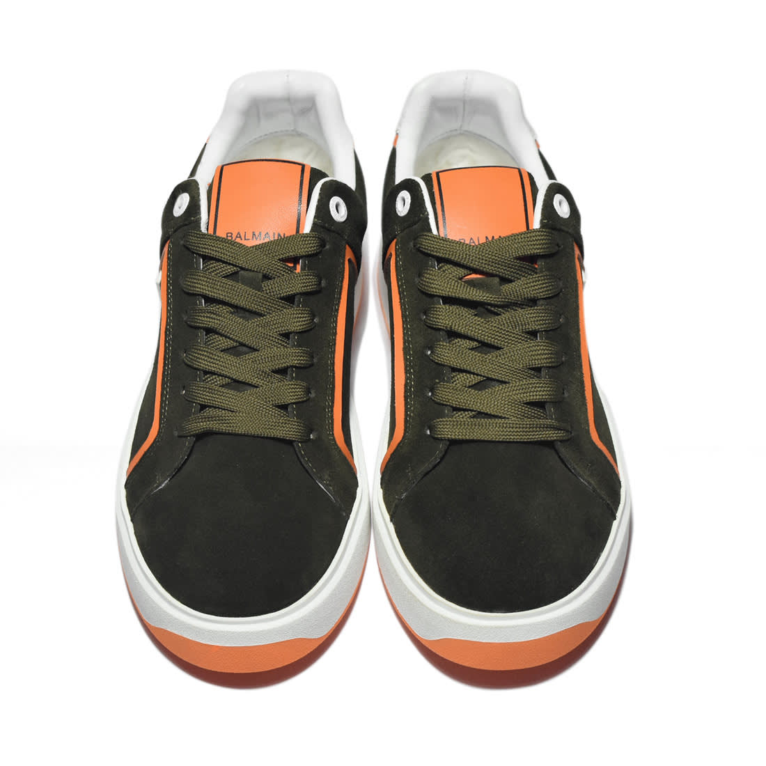 Balmain B-Court Kai Green Premium Sneakers-3
