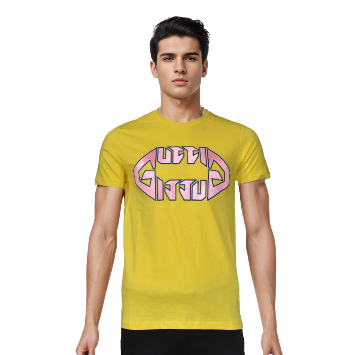 Gucci Yellow Premium Quality T-shirt-0