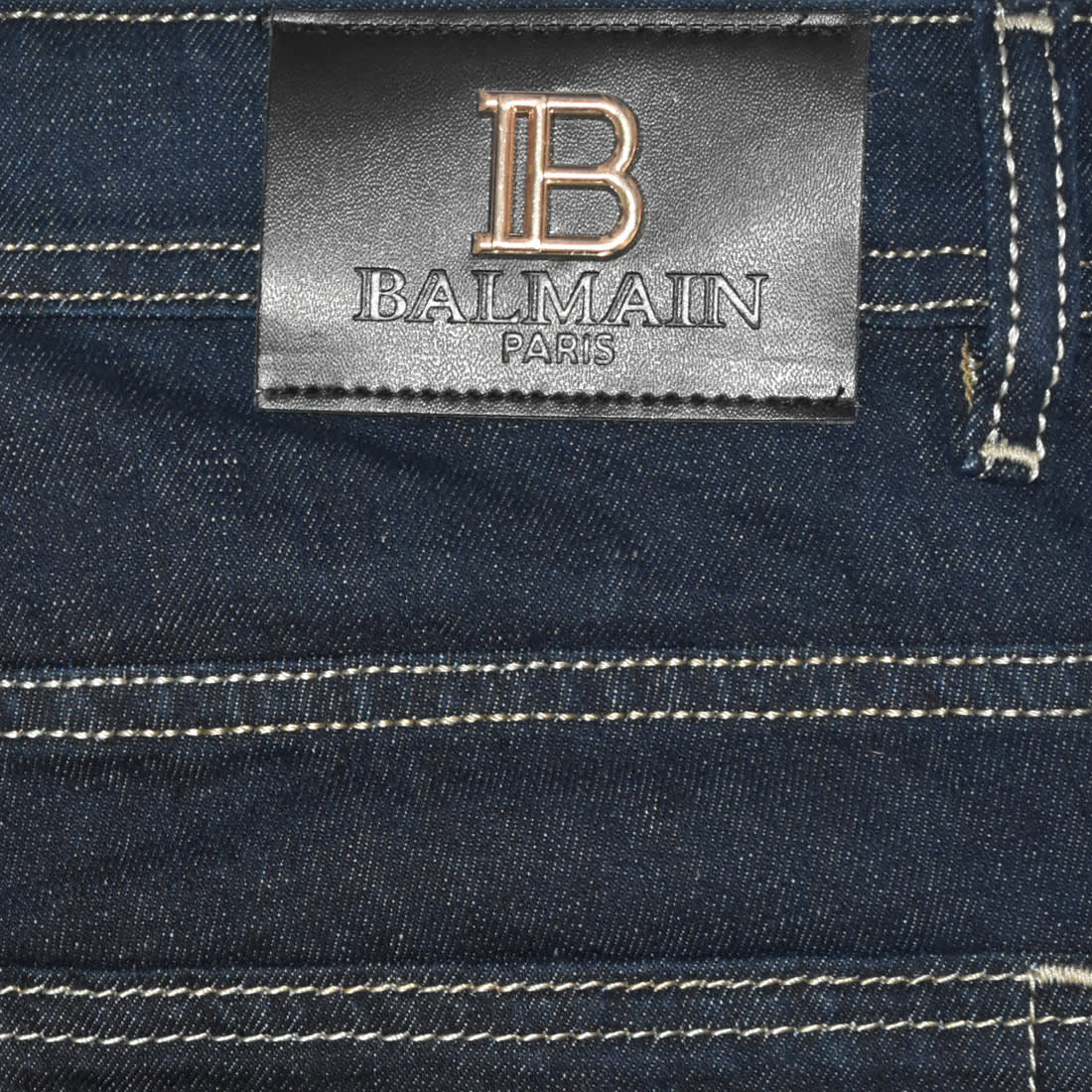 Balmain Blue Premium Quality Jeans-4
