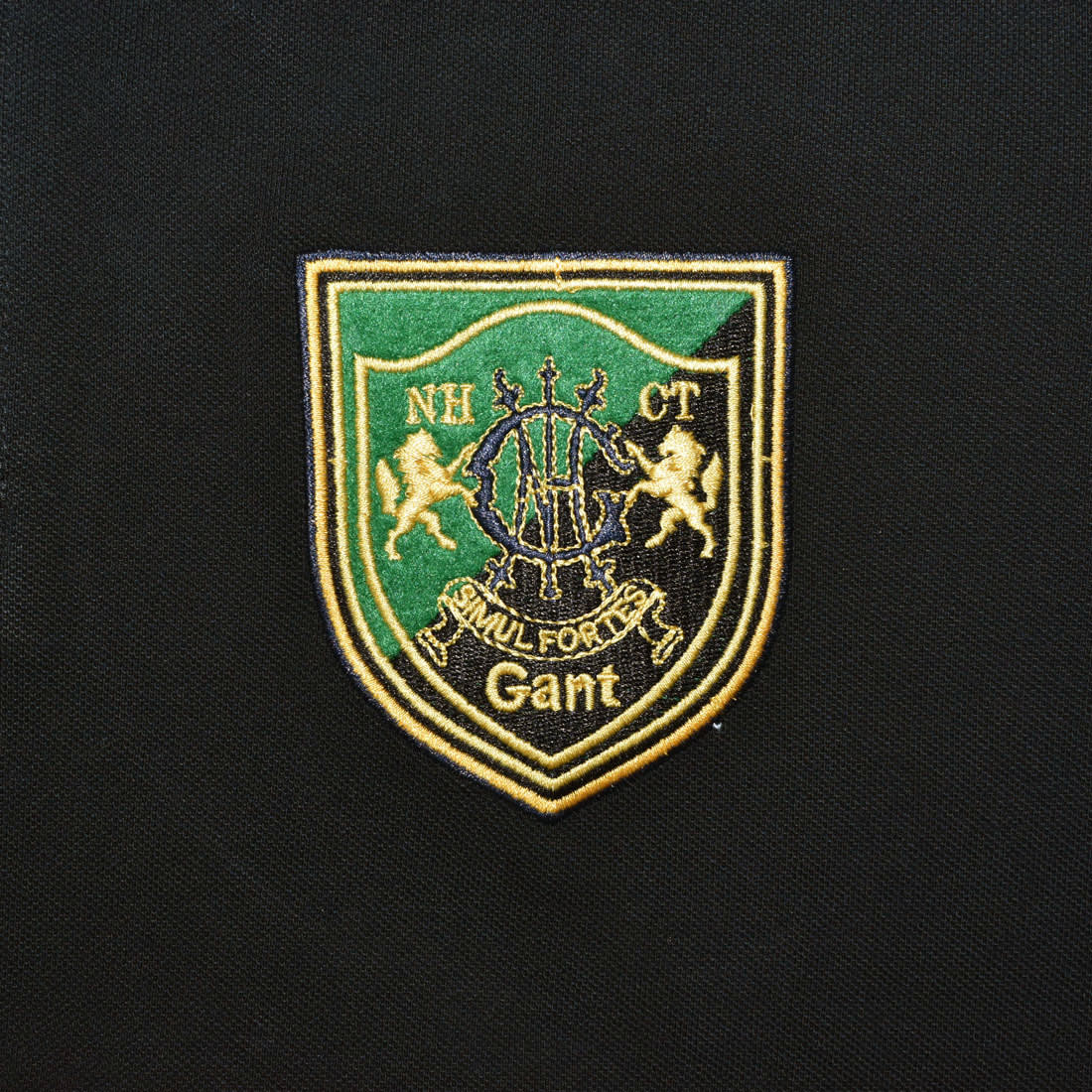 Gant Black Premium Quality Tees-3