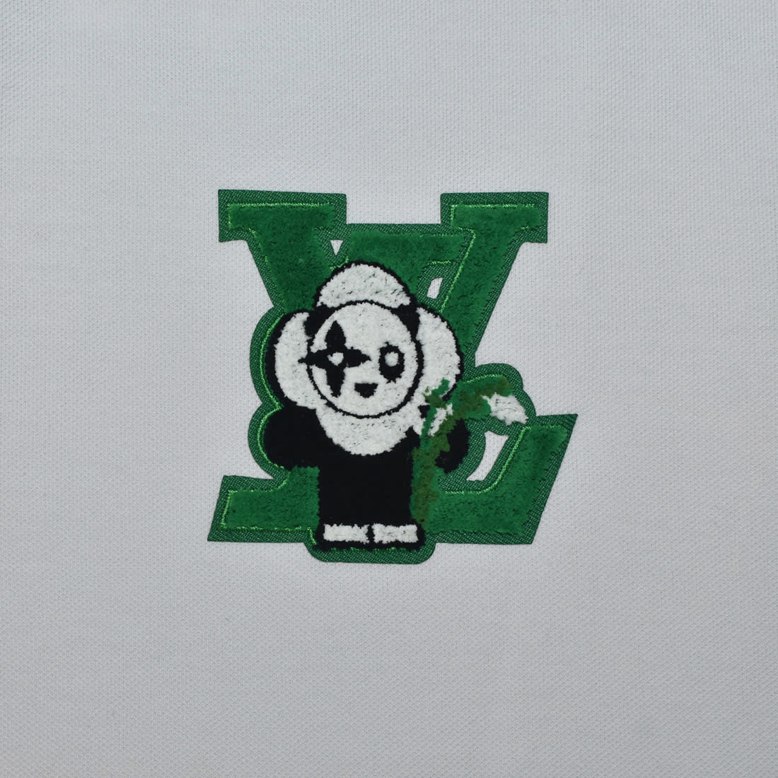 Louis Vuitton White Premium Polo T-shirt-3