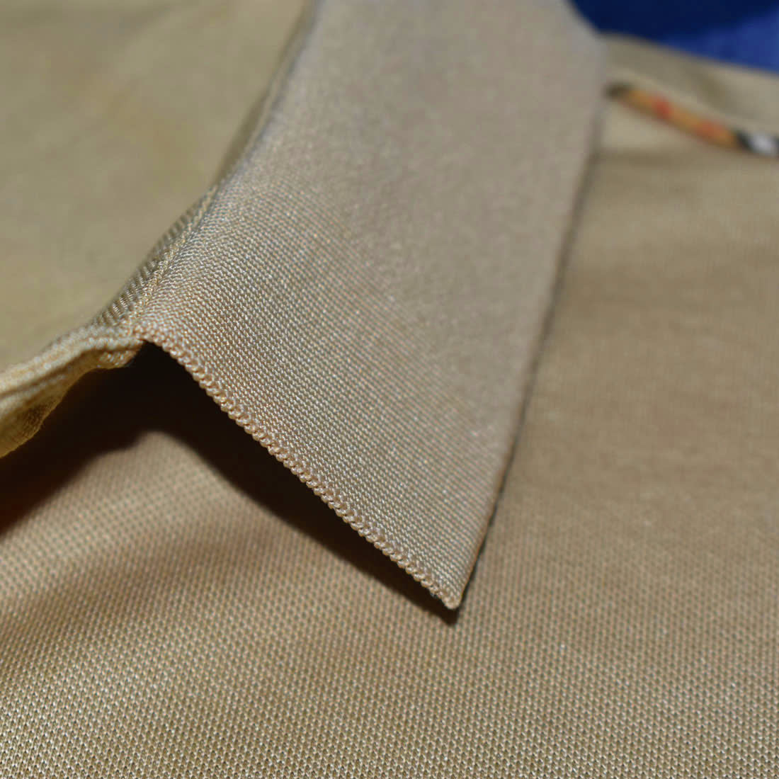 Burberry Brown Premium Quality Polo T-shirt-4