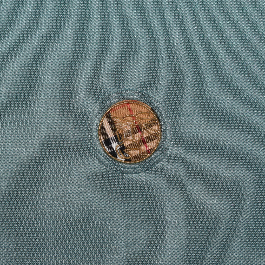 Burberry Green Premium Quality Polo T-shirt-3