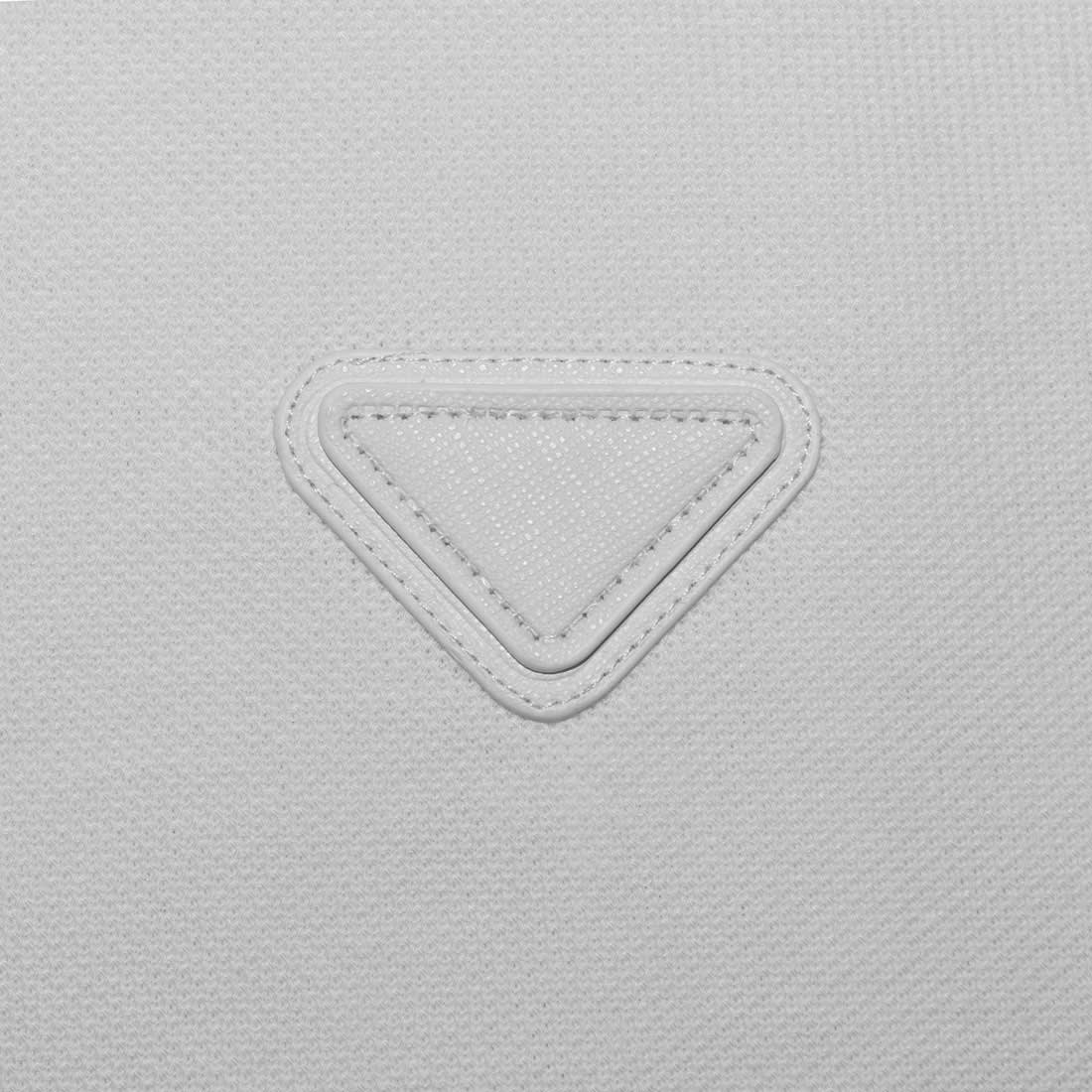Prada White Premium Cotton Polo T-shirt-3