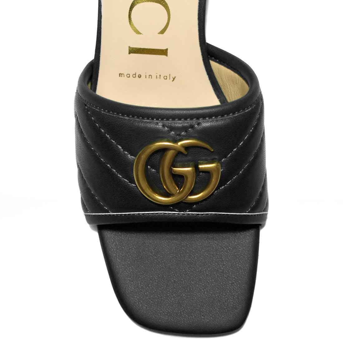 Gucci Black Premium Quality Heels Sandals-3