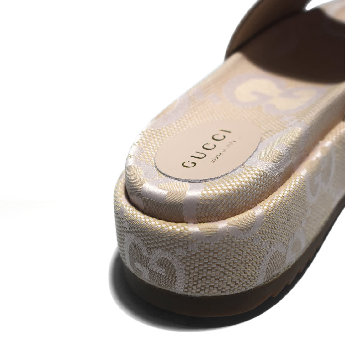 Gucci Cream Premium Quality Women's Flat Sandals-4