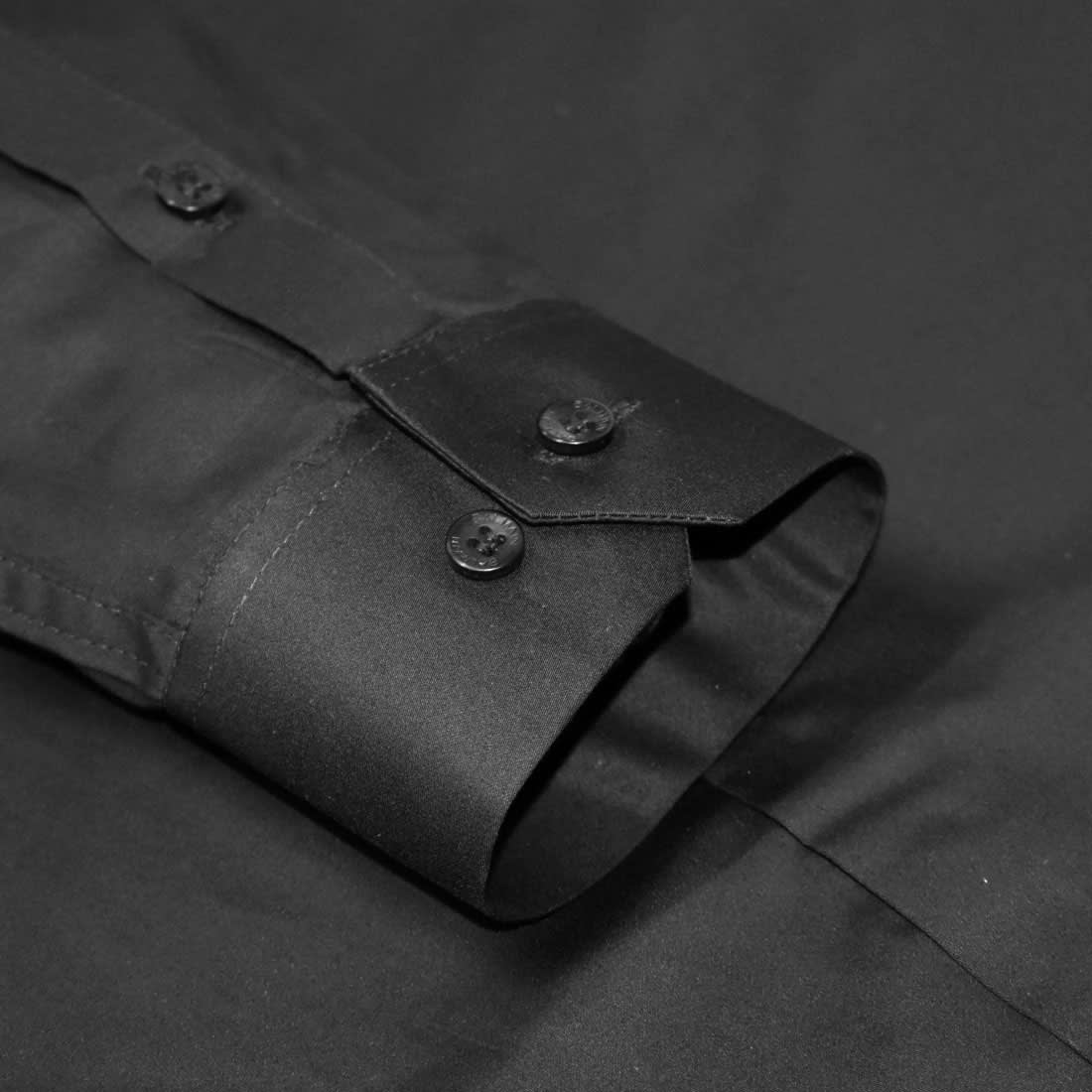 Balmain logo Icon Black Premium Cotton Shirt-5