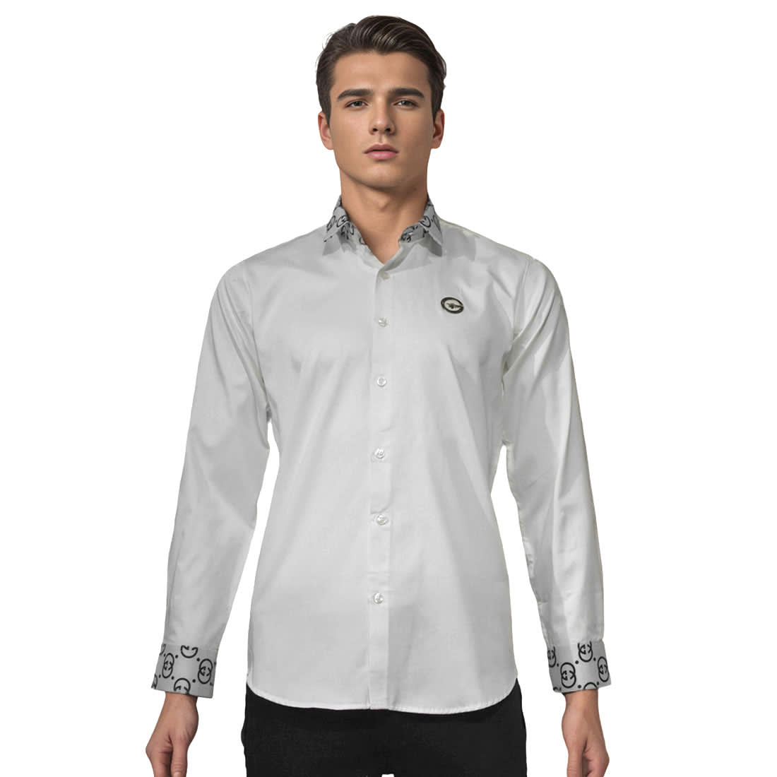 Gucci Bee Embroidered White Luxury Shirt-6