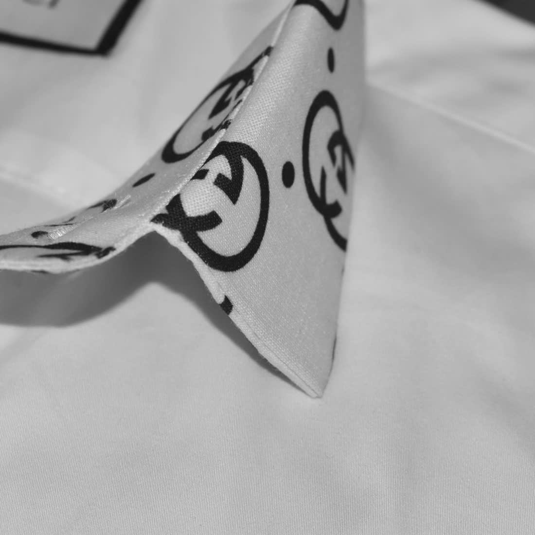 Gucci Bee Embroidered White Luxury Shirt-4