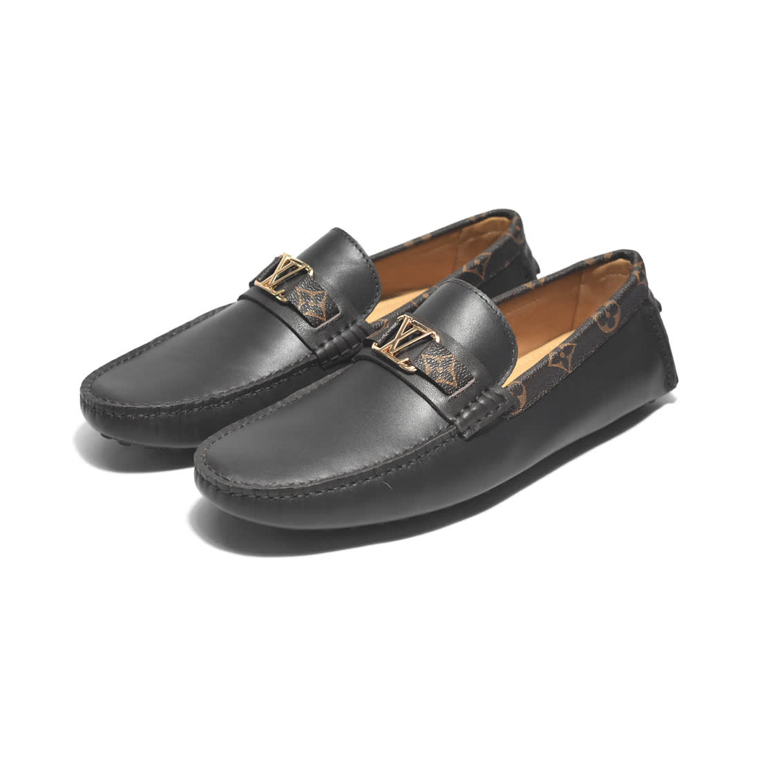 Louis Vuitton Monogram Brown Premium Loafers-0