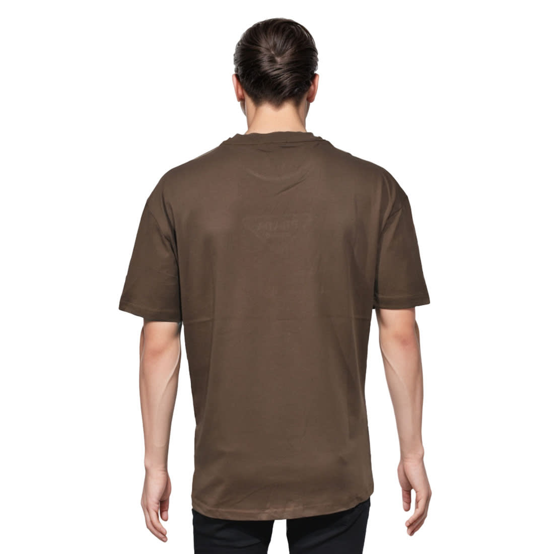 Prada Brown Premium Quality T-shirt-1