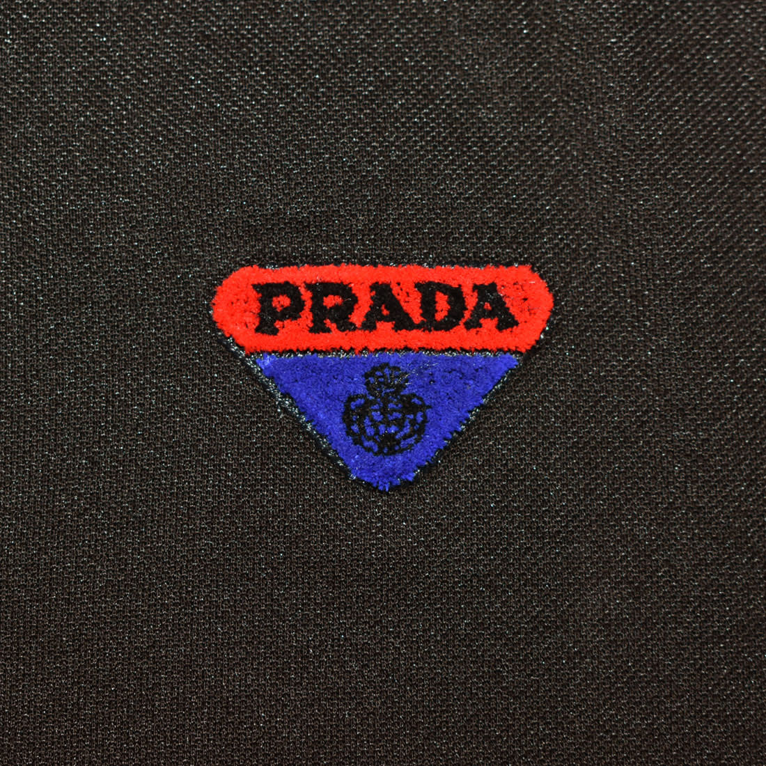 Prada Black Premium Quality Polo Tees-3