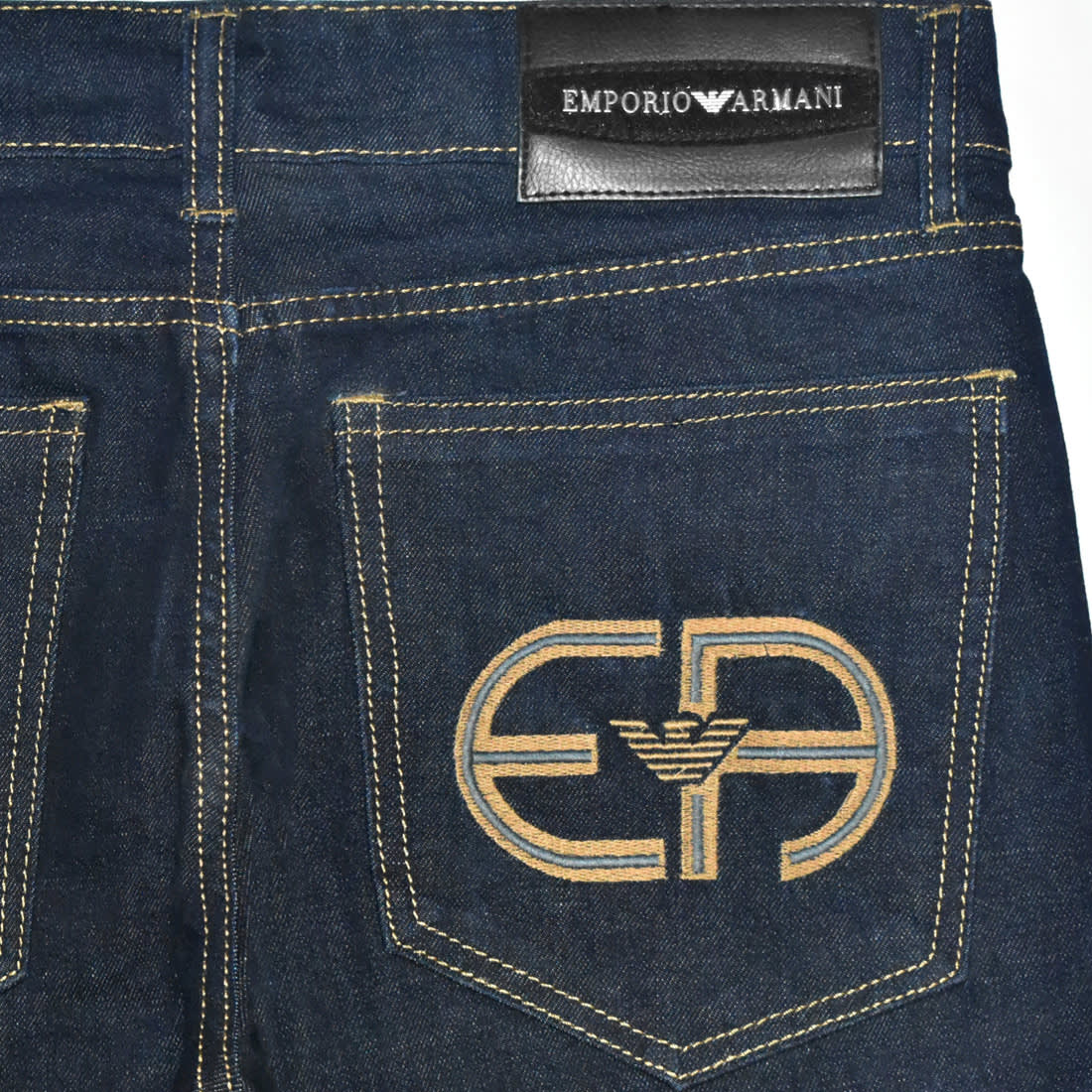 Emporio Armani Dark Blue Premium Quality Jeans-3