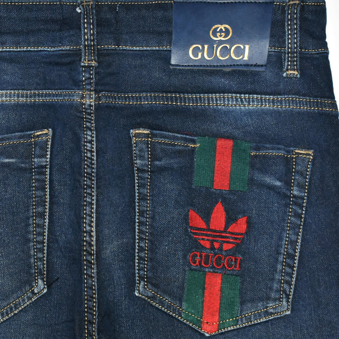 Gucci Blue Premium Quality Jeans-3