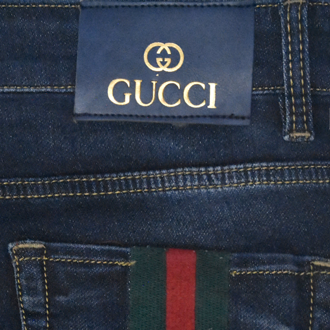Gucci Blue Premium Quality Jeans-4