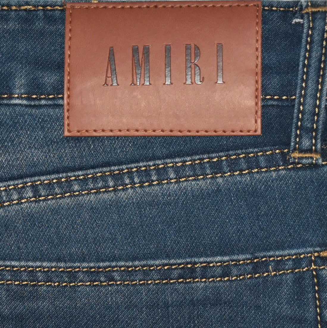 Amiri Premium Dark Blue Quality Denim Jeans-4