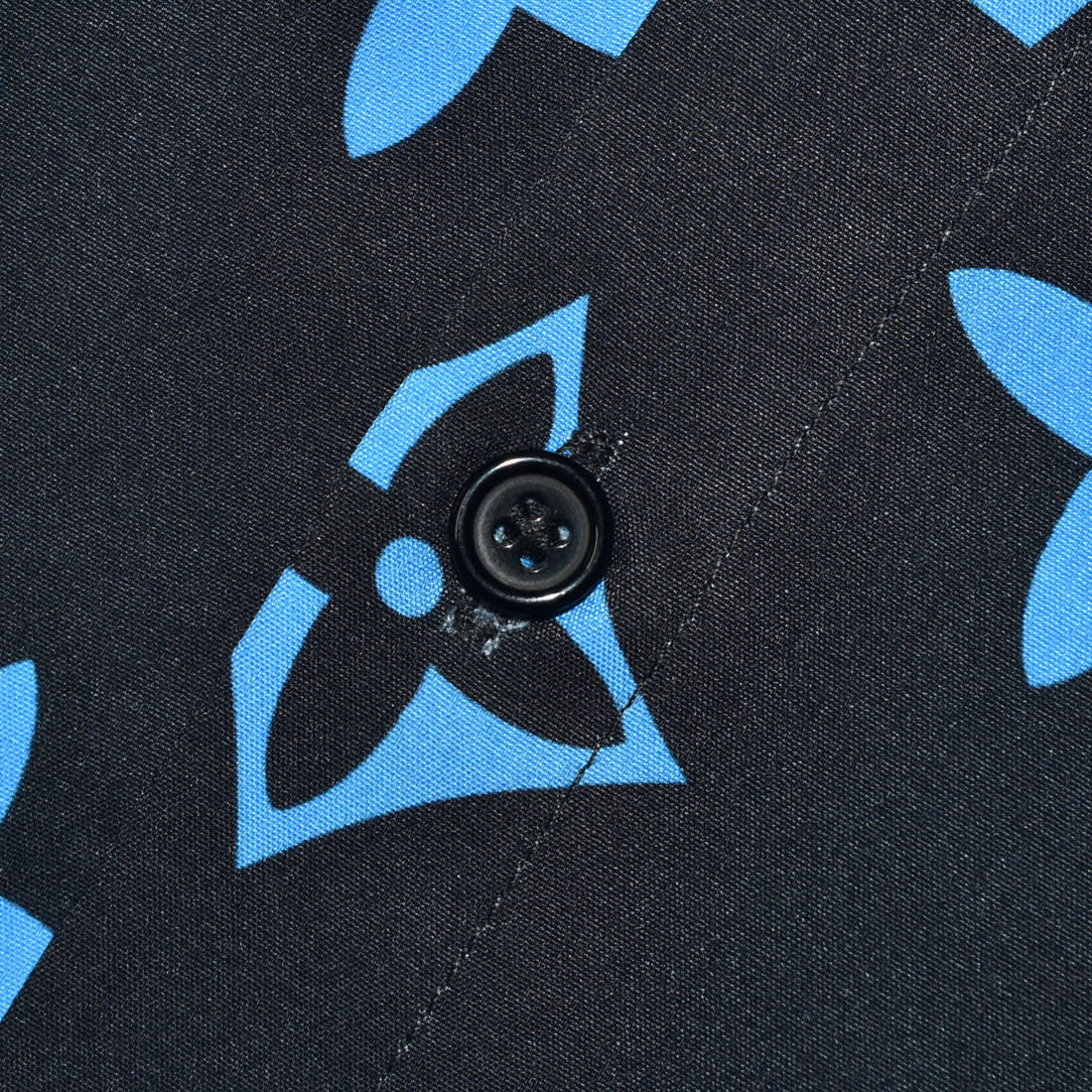 Louis Vuitton Black Premium Quality Short Sleeve Shirt-4