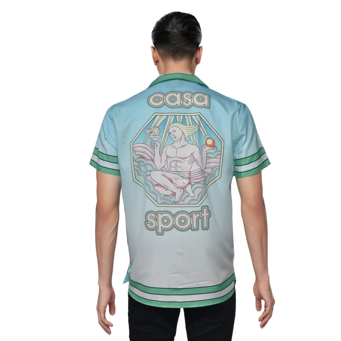 Casablanca Sky Blue Premium Quality Shirt-1