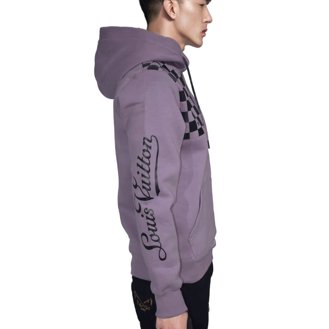 Louis Vuitton Purple Premium Quality Hoodie-3