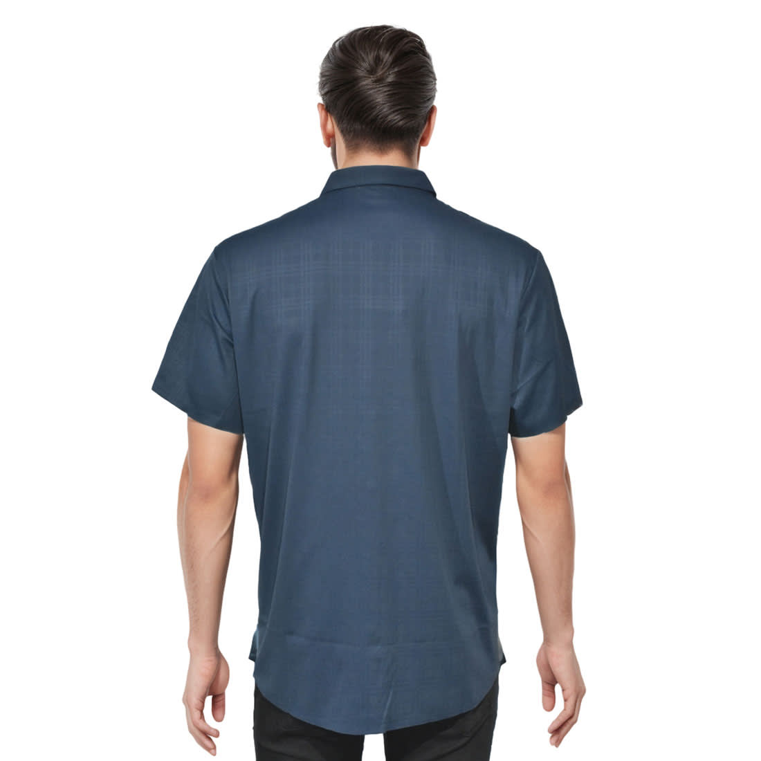 Burberry TB Embossed Blue Premium Shirt-1