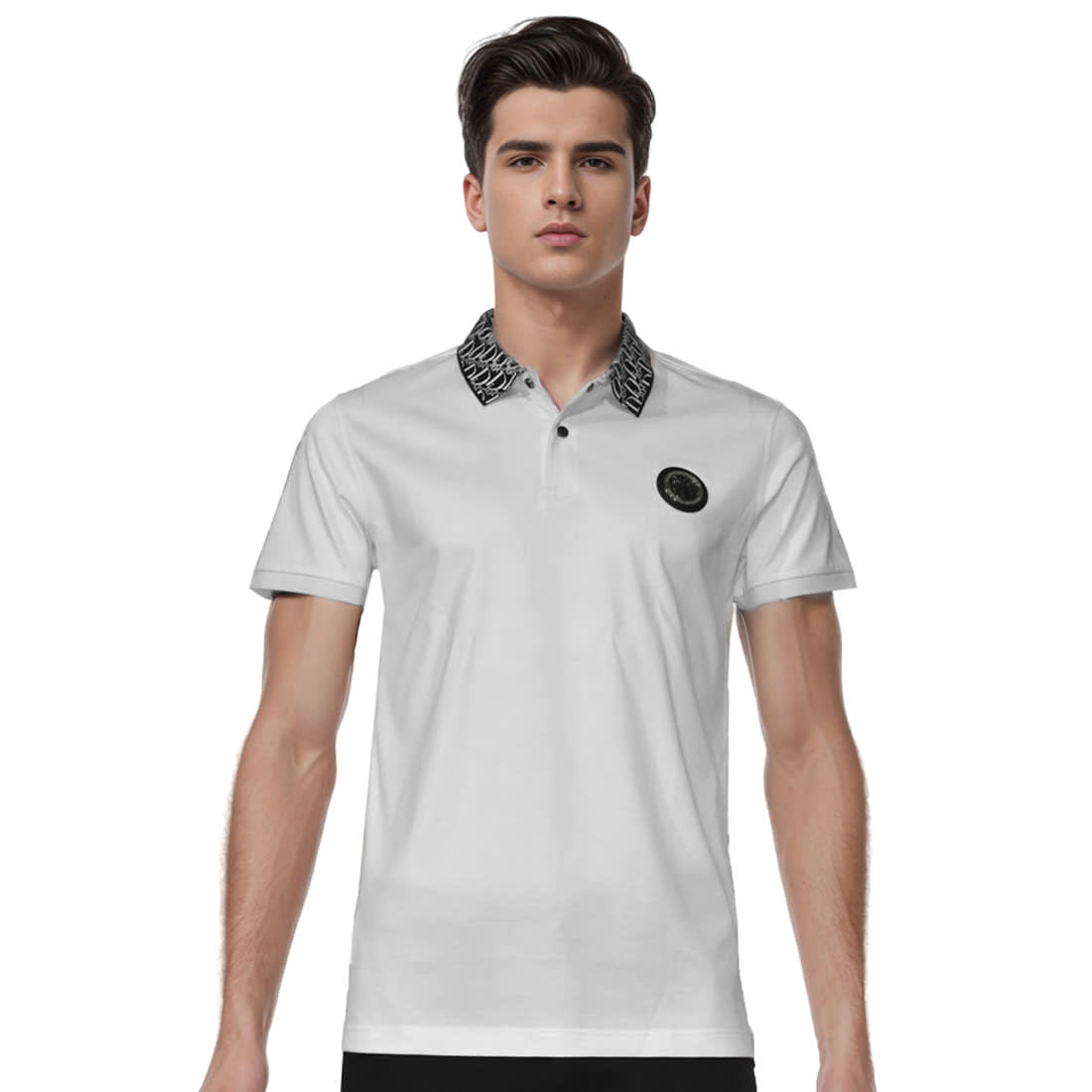 Dior White Premium Quality Polo Tees-0