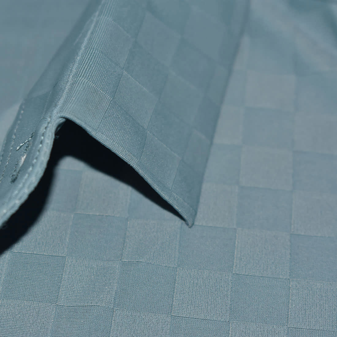 Louis Vuitton Sky Blue Premium Cotton Polo T-shirt-4