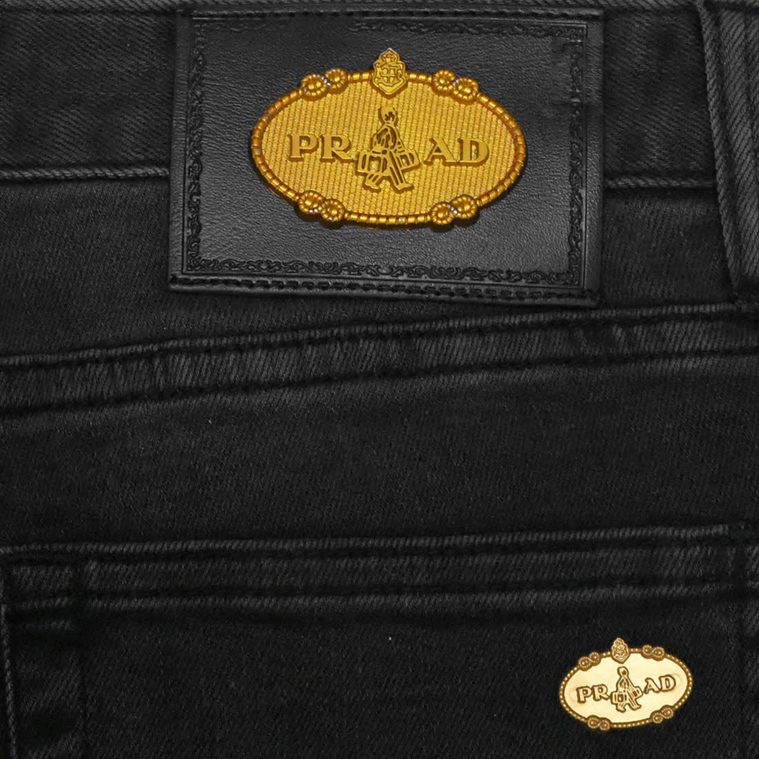 Prada Black Premium Quality Jeans-4
